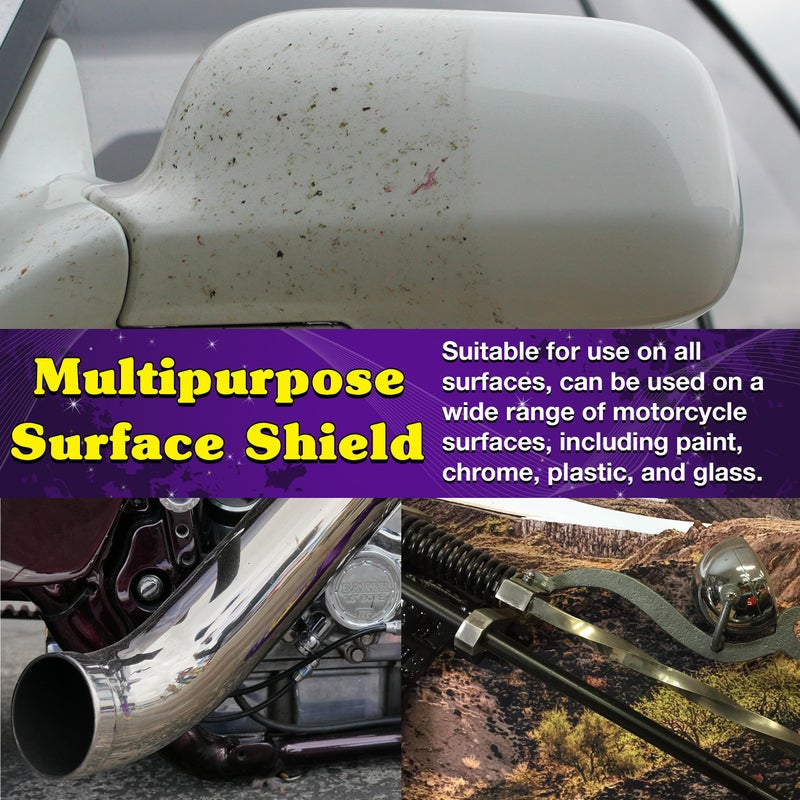 WIZARDS إطلاق سراح الحشرات من ويزاردز - مزيل وغسيل الحشرات لجميع الأسطح لجميع المركبات - يلين ويعادل بروتين الحشرات الحمضي - يعمل كمنظف بقع ومنظف مسبق للنقع للسيارات - 1 جالون - Image 4